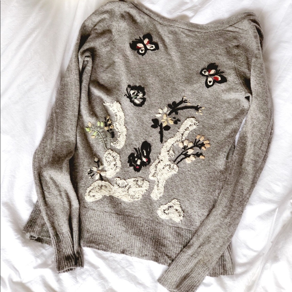 Karen Nicol Anthropologie Cardigan